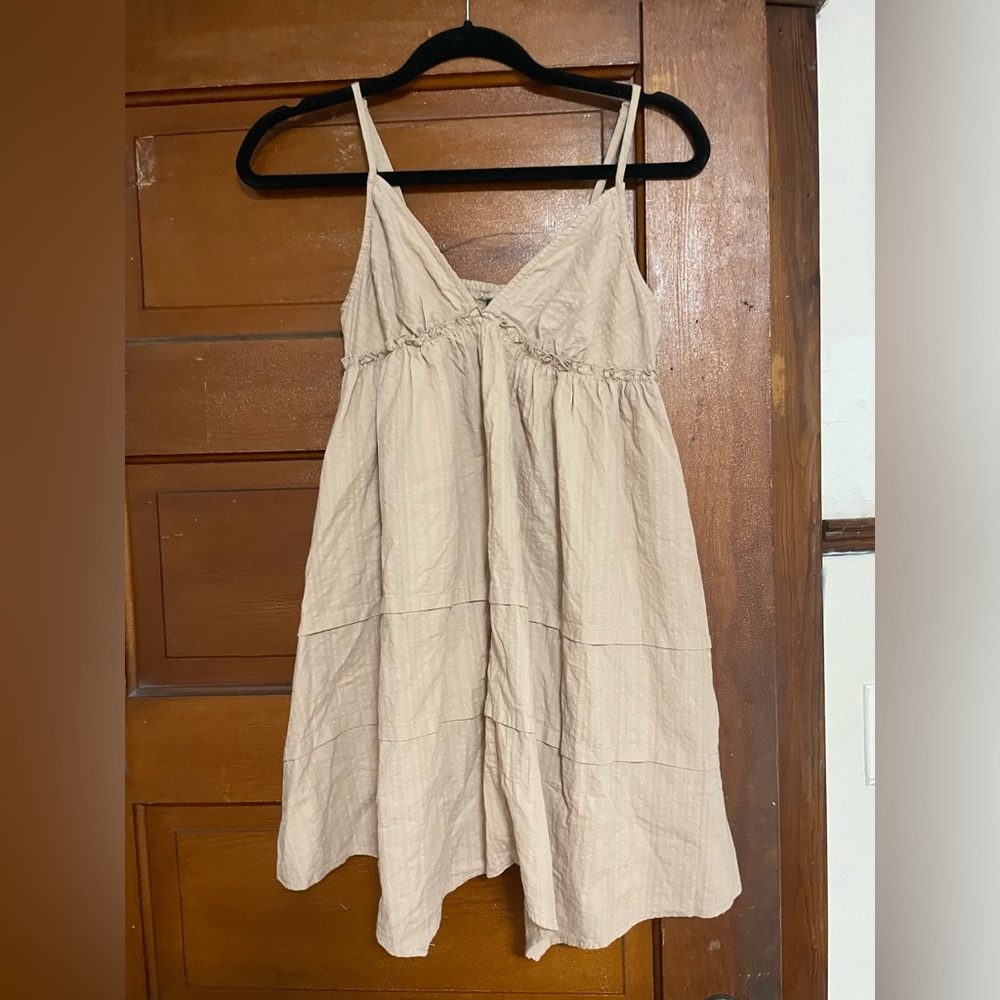 Beige wild fable dress, never worn size small